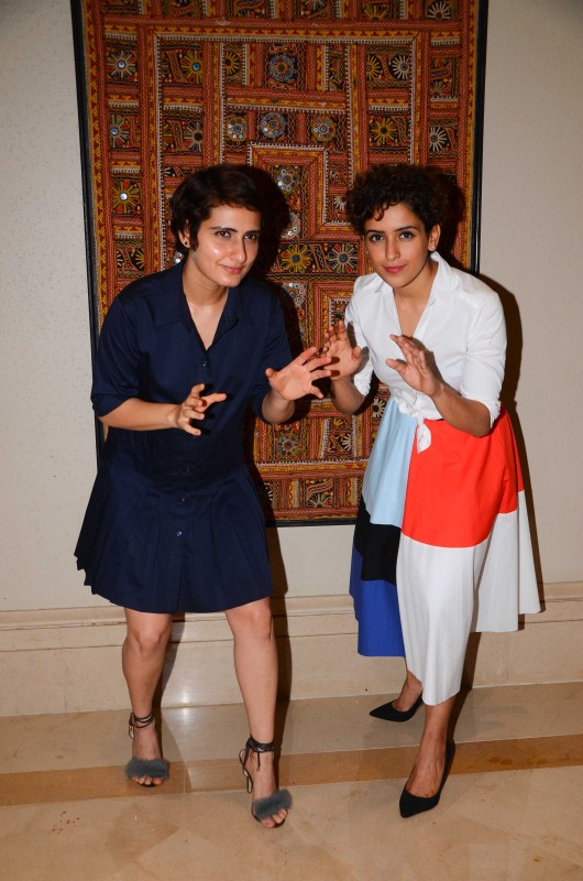 Photos of Starcast of Dangal movie spotted at JW Mariott. Dangal,Aamir Khan,aamir khan dangal,Starcast of Dangal,Dangal Starcast,Dangal Starcast spotted at JW Mariott,JW Mariott