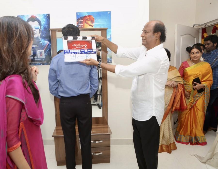 "Wishing ‘VIP 2' team all the very best. God bless," Rajinikanth tweeted. Rajinikanth,Superstar Rajinikanth,Dhanush,Amala Paul,VIP 2,VIP 2 movie launch,VIP 2 movie pooja,VIP 2 movie launch pics,VIP 2 movie launch images,VIP 2 movie launch photos,VIP 2 movie launch stills,VIP 2 movie launch pictures