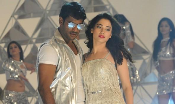 Kaththi Sandai is an upcoming Tamil action film directed by Suraj and produced by S. Nanthagopal. The film features Vishal and Tamannaah in the lead role, while Jagapati Babu, Vadivelu, Soori, Tarun Arora, Soundararaja, Jayaprakash and Aarthi are in the supporting characters.