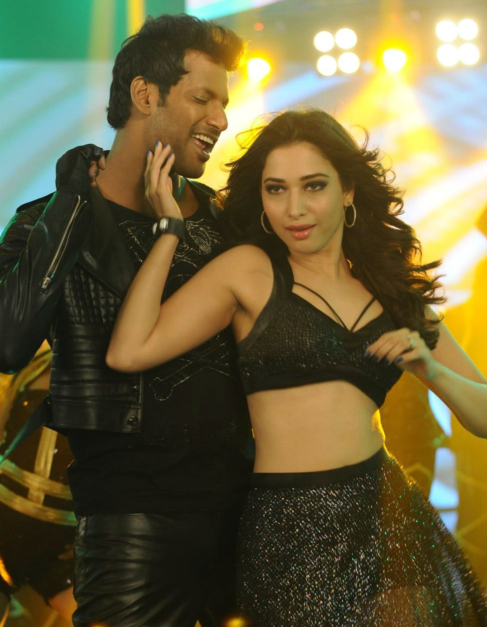 Kaththi Sandai is an upcoming Tamil action film directed by Suraj and produced by S. Nanthagopal. The film features Vishal and Tamannaah in the lead role, while Jagapati Babu, Vadivelu, Soori, Tarun Arora, Soundararaja, Jayaprakash and Aarthi are in the supporting characters. Vishal,Tamannaah,Vishal and Tamannaah,Kaththi Sandai,Kaththi Sandai stills,Kaththi Sandai pics,Kaththi Sandai images,Kaththi Sandai photos,Kaththi Sandai pictures,Kaththi Sandai movie stills,Kaththi Sandai movie pics,Kaththi Sandai movie images,Kaththi Sa