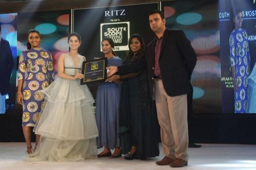 South Scope Lifestyle Awards 2016 event held in Hyderabad. South Indian actress like Rana Daggubati, Tamanna, Amala Paul, Pranitha, Parul Yadav and others graced the event.