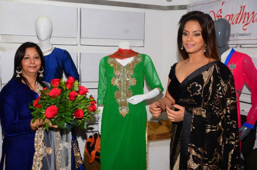 Bollywood actress Neetu Chandra attends MS. Sandhya Singh's designer collection Store Launch. Neetu Chandra,Sandhya Singh,Hot Neetu Chandra,MS. Sandhya Singh's designer collection,Sandhya Singh's designer collection,Sandhya Singh designer collection,Sandhya Singh designer collection store launch,actress Neetu Chandra