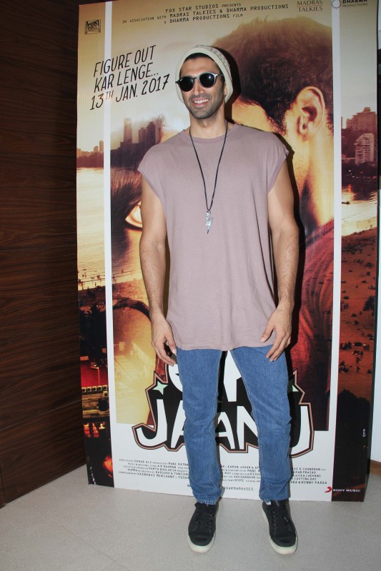 Bollywood actor Aditya Roy Kapur during the media interaction for the film Ok Jaanu in Mumbai, India on December 16, 2016. Ranveer Singh and Vaani Kapoor,Ranveer Singh,Vaani Kapoor,OK Jaanu,Bollywood movie OK Jaanu,OK Jaanu media interaction,OK Jaanu media interaction pics,OK Jaanu media interaction images,OK Jaanu media interaction photos,OK Jaanu media interaction stills,OK