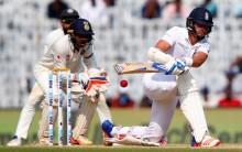 England lost their remaining two wickets in no time just after the tea break to close their first innings at 477 in the fifth and final Test against India at the M.A. Chidambaram Stadium here on Saturday.