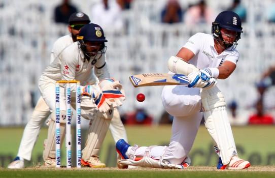 England lost their remaining two wickets in no time just after the tea break to close their first innings at 477 in the fifth and final Test against India at the M.A. Chidambaram Stadium here on Saturday.