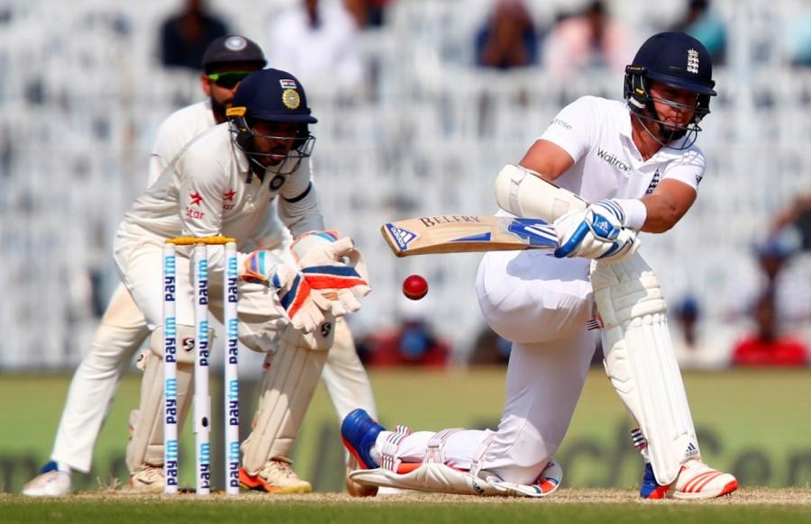 England lost their remaining two wickets in no time just after the tea break to close their first innings at 477 in the fifth and final Test against India at the M.A. Chidambaram Stadium here on Saturday. India vs England,India vs England Fifth Test,England 477 all out in first innings,Fifth Test match,Chidambaram Stadium,M.A. Chidambaram Stadium,Chennai test match