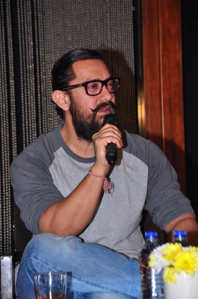 Bollywood actor Aamir Khan & Fatima Sana Shaikh promote Dangal movie at Park Hyatt Hotle in Hyderabad. Aamir Khan,Sana Shaikh,Aamir Khan and Fatima Sana Shaikh,Dangal,Dangal Movie Pressmeet,Dangal Pressmeet,Dangal promotions,Dangal Movie promotions