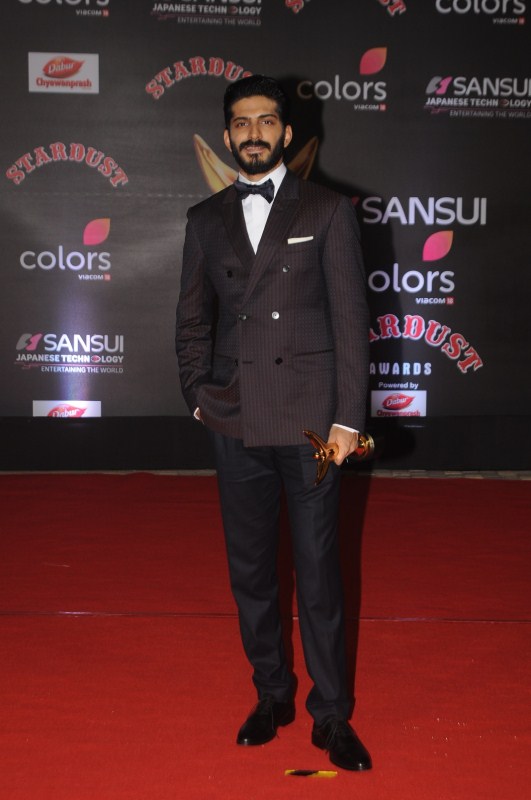 Harshvardhan Kapoor at Sansui COLORS Stardust Awards. Shah Rukh Khan,Anil Kapoor,Amitabh Bachchan,Jaya Bachchan,Ranbir Kapoor,Sonam Kapoor,Jacqueline Fernandez,Varun Dhawan,Priyanka Chopra,Salman Khan,Kajol,Anushka Sharma,Aishwarya Rai Bachchan,Sansui COLORS Stardust Awards,celebs at Sansui COLORS Stardust A