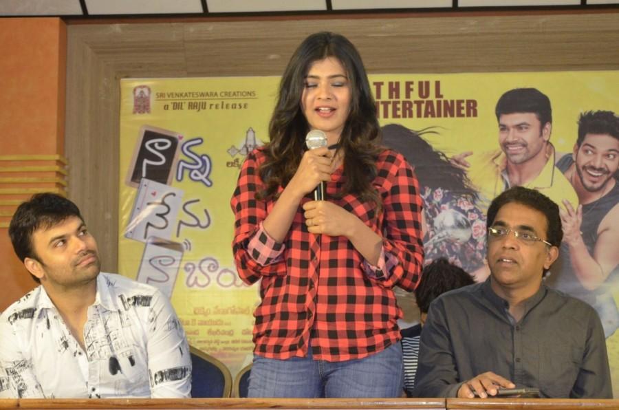 Telugu movie Nanna Nenu Naa Boy Friends success meet held at Film Chamber Hall in Hyderabad on Dec 19, 2016. Nanna Nenu Naa Boy Friends,Nanna Nenu Naa Boy Friends success meet,Nanna Nenu Naa Boy Friends success meet pics,Nanna Nenu Naa Boy Friends success meet images,Nanna Nenu Naa Boy Friends success meet photos,Nanna Nenu Naa Boy Friends success meet stills,Na