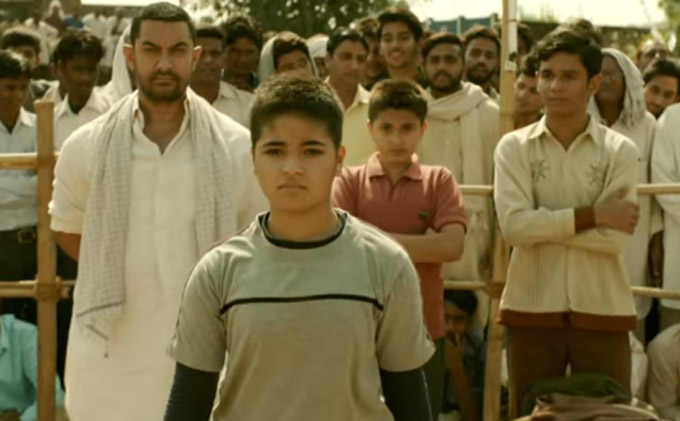 Dangal is an upcoming Bollywood biographical sports drama film directed by Nitesh Tiwari and produced by Aamir Khan, Kiran Rao and Siddharth Roy Kapur. The film stars Aamir Khan, Sakshi Tanwar, Fatima Sana Shaikh, Zaira Wasim, Sanya Malhotra, Rohit Shankarwar in the lead role. Dangal,Aamir Khan,Sakshi Tanwar,Fatima Sana Shaikh,Zaira Wasim,Sanya Malhotra,Rohit Shankarwar,Dangal movie pics,Dangal movie images,Dangal movie photos,Dangal movie stills,Dangal movie pictures