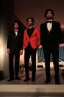 Models display the latest trend from Raymond, while walking the ramp at a fashion show during the final leg of the design competition Wool Runway in Mumbai on Dec 21, 2016.