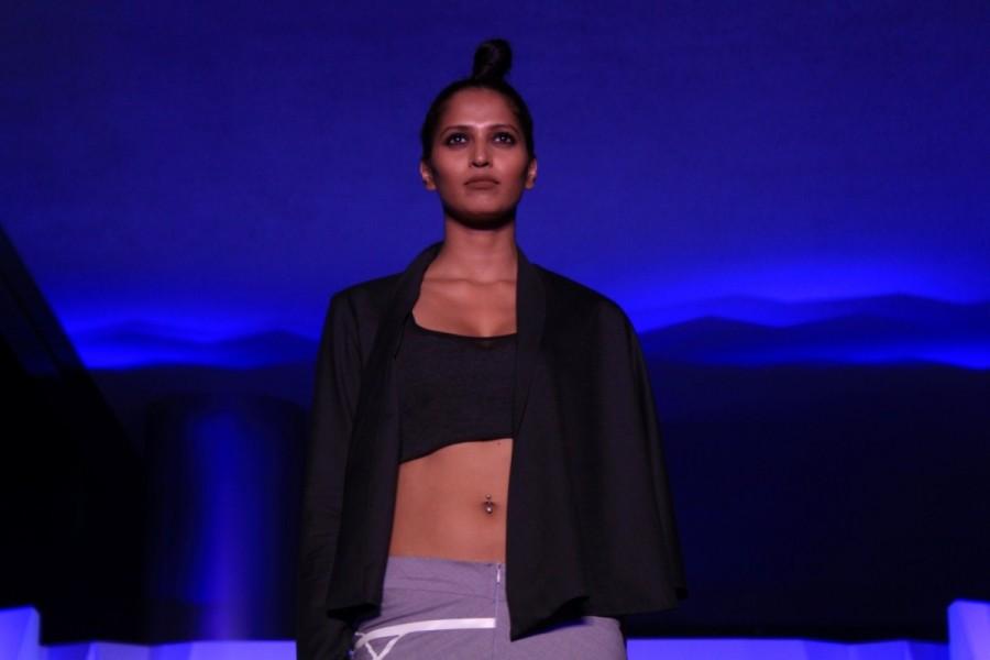 Models display the latest trend from Raymond, while walking the ramp at a fashion show during the final leg of the design competition Wool Runway in Mumbai on Dec 21, 2016. Vaani Kapoor,Ruslaan Mumtaz,Shravan Reddy,Wool Runway 2016,Wool Runway,Wool Runway 2016 pics,Wool Runway 2016 images,Wool Runway 2016 photos,Wool Runway 2016 stills,Wool Runway 2016 pictures