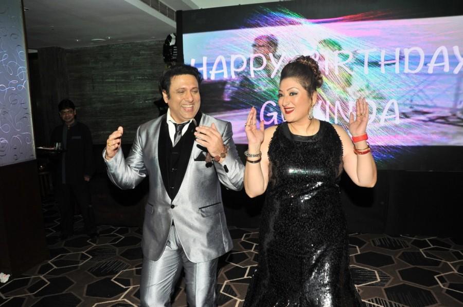 The birthday bash of Govinda was a grand affair. It was a flamboyantly splendid party with glitz, glamour, opulence and loads of love for the birthday boy reflecting from the entire preparations that will be no less than perfect. Aa Gaya Hero,Mika Singh,Shakti kapoor,Sunny Leone,Daniel,Hrishta Bhatt,Gareema Pandey,Prashant Virendra Sharma,Sajid Nadiadwala,Alka Yagnik,Govinda,Govinda birthday,Govinda birthday celebrations