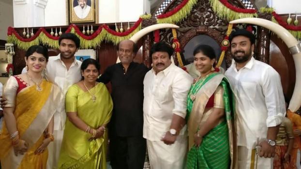 Superstar Rajinikanth wishes Prabhu on his 60th Birthday.