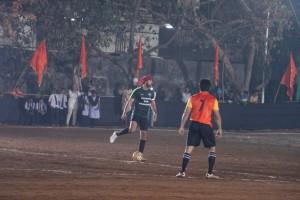 Ranbir Kapoor,Aditya Thackeray,Yuva Sena,All Stars XI vs Yuva Bandra XI,All Stars XI v/s Yuva Bandra XI Xmas Cup football tournament,Xmas Cup football tournament