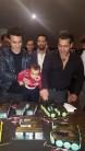 Superstar Salman Khan brought in his 51st birthday on Tuesday with a grand celebration with his family members and friends at his farmhouse in Panvel. The party happened on Monday evening, and photographs from the celebration made their way to social media.