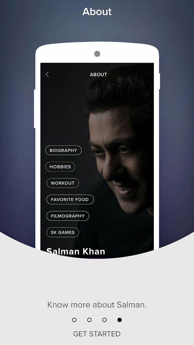 The App gives fans access to all things about Salman -- from all his social media pages to never-seen-before photographs, to videos of the star directly speaking to his fans and sharing interesting bits of his life with them. Being In Touch,Being In Touch app,Salman Khan,Salman Khan app,Salman Khan's Being In Touch app,Salman Khan birthday,Salman Khan 51st birthday,Salman Khan birthday pics,Salman Khan birthday images,Salman Khan birthday photos,Salman Khan birthday still