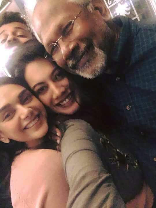 The principal shooting of filmmaker Mani Ratnam's upcoming Tamil romantic-drama "Kaatru Veliyidai" has been wrapped up with the completion of the last schedule in Belgrade, Europe. The schedule was completed earlier this week. "The entire talkie portion has been completed. As planned initially, the team will spend the next couple of months on post-production and gear up for theatrical release in March," a source from the film's unit told IANS. Kaatru Veliyidai,Mani Ratnam,Mani Ratnam wraps up Kaatru Veliyidai,Karthi,A.R. Rahman,Shraddha Srinath,RJ Balaji,Delhi Ganesh