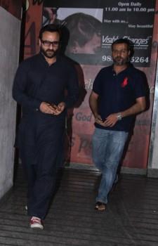 Bollywood actor Saif Ali Khan spotted at Juhu.