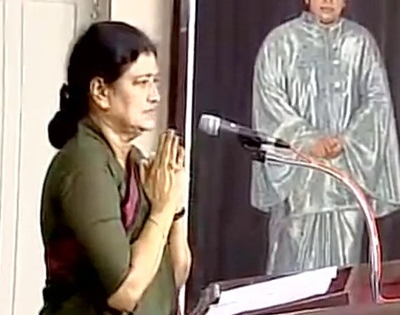 The ruling AIADMK's newly elected General Secretary V.K. Sasikala on Saturday said the party would not project any individual other than late party founder M.G.Ramachandran, late C.N. Annadurai and the late J. Jayalalithaa. Sasikala Natarajan,Sasikala,Sasikala Natarajan General Secretary AIADMK,AIADMK General Secretary,General Secretary,Chinnamma
