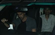 Bollywood actor Arjun Rampal spotted at Alam Hakim studio at Bandra.