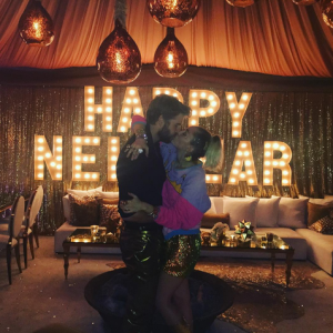 Miley Cyrus and Liam Hemsworth Miley Cyrus,Liam Hemsworth,Kourtney Kardashian,New Year 2017,New Year Celebrations,New Year Celebrations pics,New Year Celebrations images,New Year Celebrations photos,New Year Celebrations stills