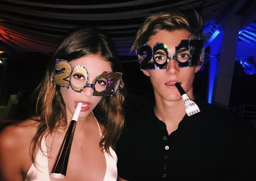 Kaia Gerber Miley Cyrus,Liam Hemsworth,Kourtney Kardashian,New Year 2017,New Year Celebrations,New Year Celebrations pics,New Year Celebrations images,New Year Celebrations photos,New Year Celebrations stills