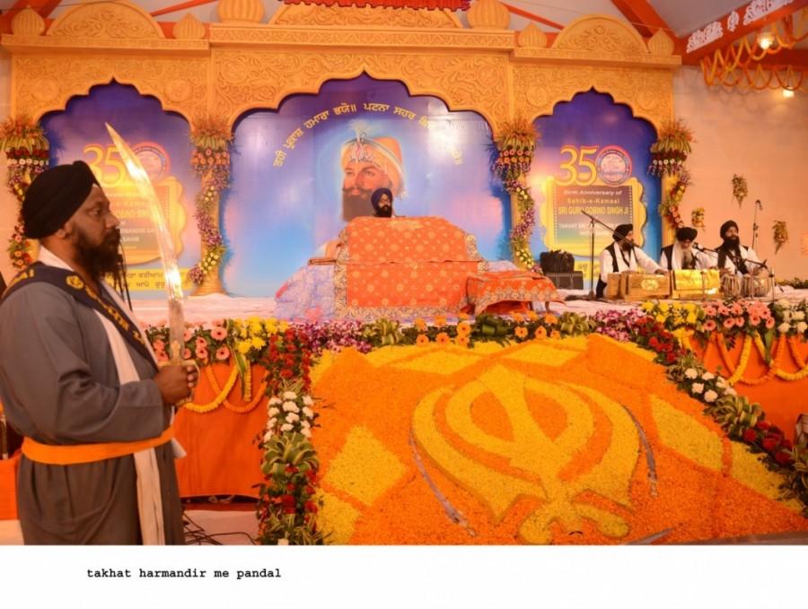 350th birth anniversary celebrations of Guru Gobind Singh underway at Patna Sahib on Jan 1, 2017. Guru Gobind Singh,Guru Gobind Singh birthday,Guru Gobind Singh 350th birth anniversary celebrations,Guru Gobind Singh 350th birth anniversary,Guru Gobind Singh 350th birthday celebrations