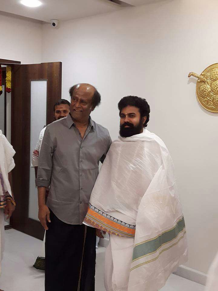 Kollywood Superstar Rajinikanth New Year special pooja at his residence. Rajinikanth,Superstar Rajinikanth,Rajinikanth New Year special pooja,Rajinikanth New Year celebrations,Rajinikanth special pooja,Rajinikanth new pics,Rajinikanth new images,Rajinikanth new photos,Rajinikanth new stills,Rajinikanth new pictures
