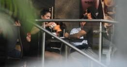 Shahid Kapoor and Mira Rajput spotted at Bandra.