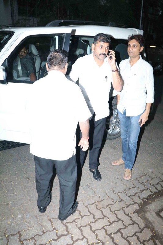 Celebs like Tabu, Ravi Behl, Sajid Nadiadwala, Nationalist congress party (NCP) leader Sachin Ahir, Sanjay Nirupam, Kamal Sadanah, Naved Jaffery, Sanjay Kapoor, Sohail Khan, Chunky Pandey, Salim Khan, Kamal Sadanah, Puneet Issar and others spotted at the prayer meeting for Abis Rizvi, CEO, Rizvi Builders in Mumbai on January 5, 2017. Tabu,Ravi Behl,Sajid Nadiadwala,Sanjay Nirupam,Kamal Sadanah,Naved Jaffery,Sanjay Kapoor,Sohail Khan,Chunky Pandey,Salim Khan,Kamal Sadanah,Prayer meeting for Abis Rizvi,Abis Rizvi,Abis Rizvi prayer meet