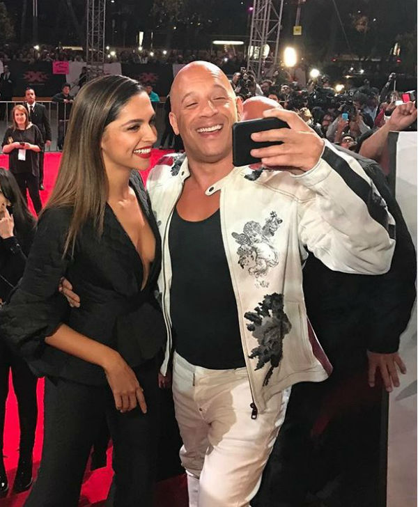 Celebs like Deepika Padukone and Vin Deisel at XXX: Return of Xander Cage premiere. Deepika Padukone and Vin Deisel,Vin Deisel,XXX: Return of Xander Cage,XXX: Return of Xander Cage premiere,XXX: Return of Xander Cage premiere show,XXX Return of Xander Cage,DJ Caruso,Ruby Rose,Nina Dobrev,Nicky Jam,Ariadna Gutierrez