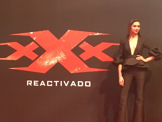 Deepika Padukone at XXX: Return of Xander Cage premiere. Deepika Padukone and Vin Deisel,Vin Deisel,XXX: Return of Xander Cage,XXX: Return of Xander Cage premiere,XXX: Return of Xander Cage premiere show,XXX Return of Xander Cage,DJ Caruso,Ruby Rose,Nina Dobrev,Nicky Jam,Ariadna Gutierrez
