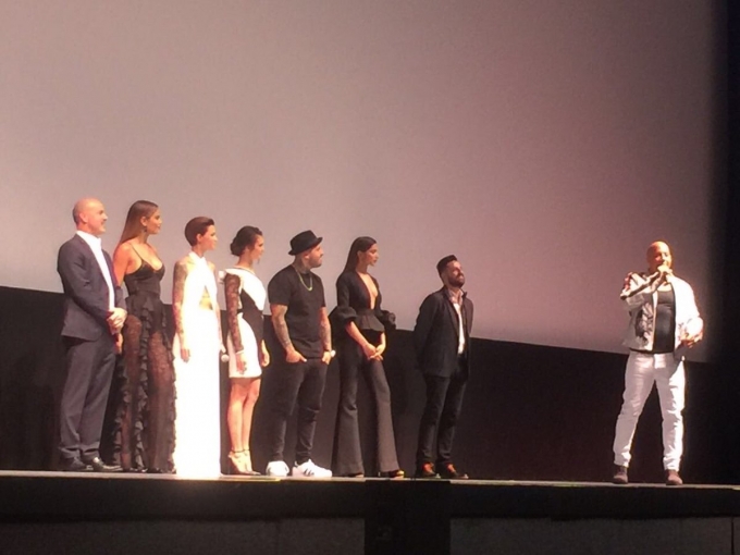 Celebs like Deepika Padukone and Vin Deisel at XXX: Return of Xander Cage premiere. Deepika Padukone and Vin Deisel,Vin Deisel,XXX: Return of Xander Cage,XXX: Return of Xander Cage premiere,XXX: Return of Xander Cage premiere show,XXX Return of Xander Cage,DJ Caruso,Ruby Rose,Nina Dobrev,Nicky Jam,Ariadna Gutierrez