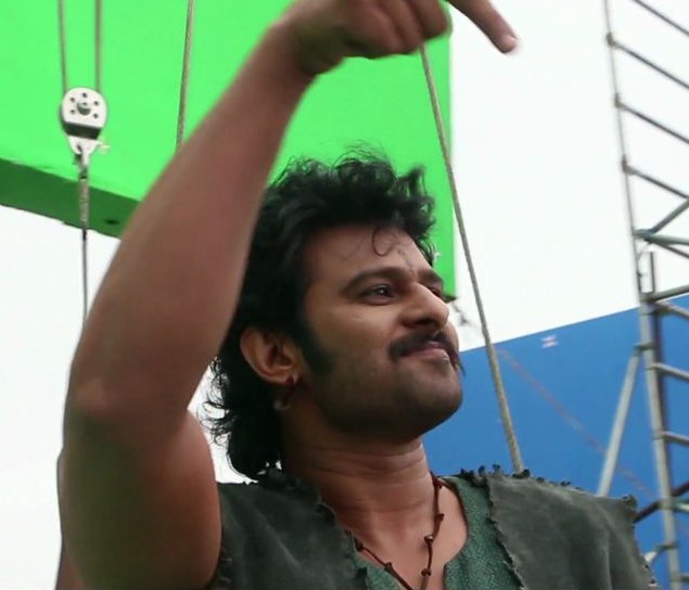 Baahubali 2: Prabhas wraps up shoot in Hyderabad. Baahubali 2,Baahubali,Baahubali 2 release date,Prabhas,Baahubali 2 wraps up,Prabhas wraps up,rajamouli,SS rajamouli,Gummadikaaya Ceremony