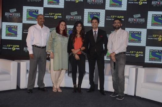 Launch of Sony's show 'Reporters', TV serial which seeks to reveal the life of journalists behind the camera