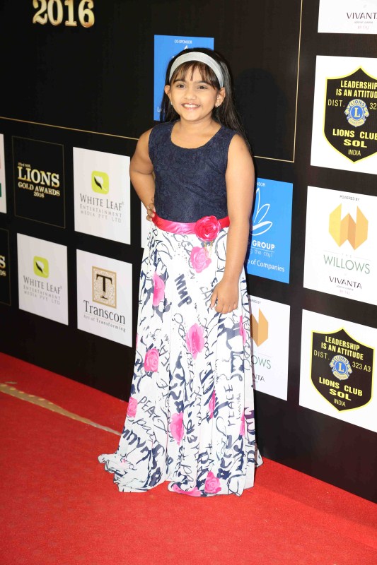 Television actor Arsheen Nawdar spotted during the 23rd SOL Lions Gold Awards in Mumbai, India on January 4, 2017. 23rd SOL Lions Gold Awards,23rd SOL Lions Gold,Aishwarya Rai Bachchan,Tiger Shroff,Govinda,Ankita Shrivastava,Amruta Fadnavis,Mannara Chopra,Arsheen Nawdar,23rd SOL Lions Gold Awards pics,23rd SOL Lions Gold Awards images,23rd SOL Lions Gold Awards stills
