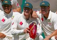 Australia defeated Pakistan by 220 runs to clinch the series 3-0 after the visitors were bowled out for 244 on the final day of the third Test at the Sydney Cricket Ground (SCG) here on Saturday.