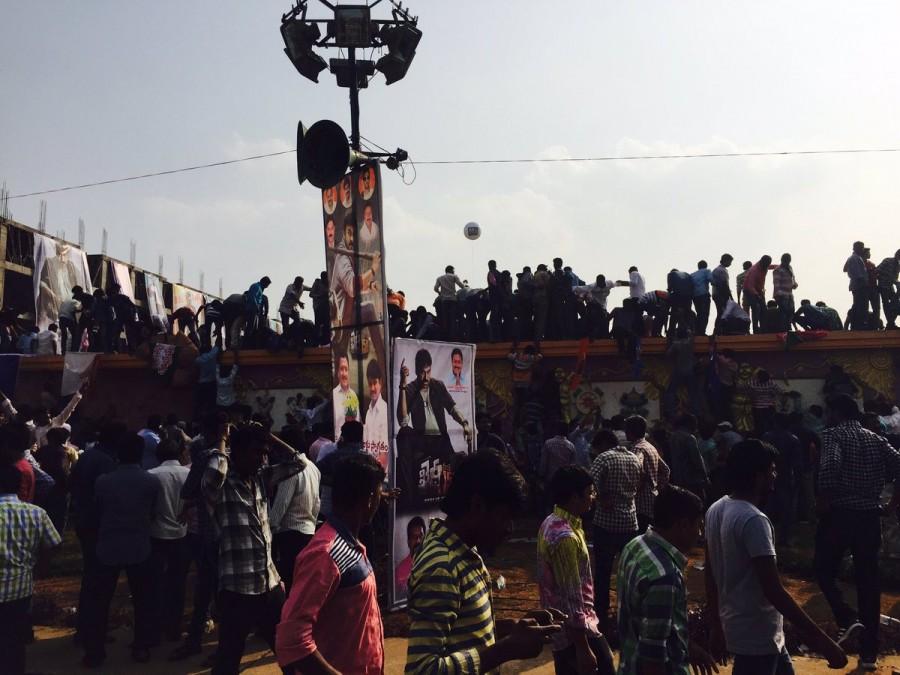 Crowd at Chiranjeevi's Khaidi No 150 pre-release function. Chiranjeevi,Khaidi No 150 pre-release function,Khaidi No 150,Khaidi No 150 pre-release function pics,Khaidi No 150 pre-release function images,Khaidi No 150 pre-release function photos,Khaidi No 150 pre-release function stills,Khaidi No 150 pre-release fu