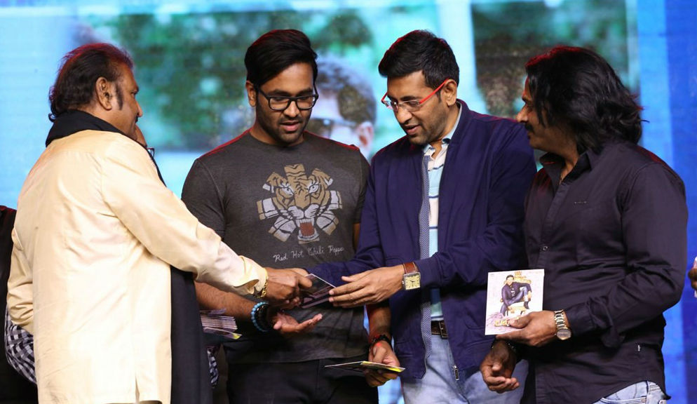 Telugu movie Luckunnodu audio launch event held at Hyderabad. Celebs like Vishnu Manchu, Mohan Babu, Posani Krishna Murali, Satyam Rajesh, Praveen Lakkaraju, Jayavani, Raj Kiran, MVV Satyanaryana, Achu Rajamani, Kona Venkat, Paruchuri Gopala Krishna, Raja Ravindra, Raghu Babu, G Nageswara Reddy, Jhansi and others graced the event. Luckunnodu audio launch,Luckunnodu audio,Luckunnodu music,Luckunnodu music launch,Vishnu Manchu,Mohan Babu,Posani Krishna Murali,Satyam Rajesh,Praveen Lakkaraju,Jayavani,Raj Kiran,Luckunnodu audio launch pics,Luckunnodu audio launch images,Luckunnodu audi