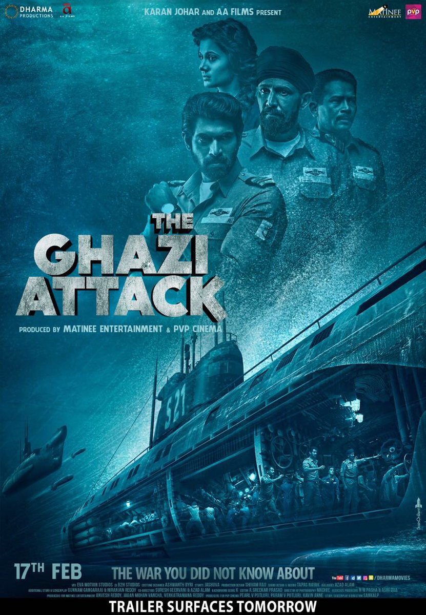 Rana Daggubati,The Ghazi Attack first look poster,The Ghazi Attack,The Ghazi Attack first look,The Ghazi Attack poster,Ghazi first look poster,Ghazi first look,Ghazi poster,Sankalp