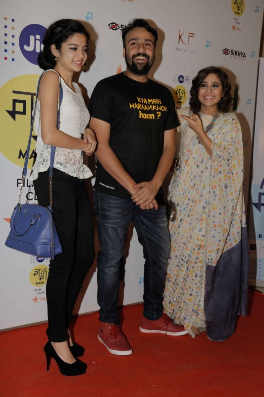 Haraamkhor special screening held at Mumbai on January 10, 2016. Celebs like Sarah Jane Dias, Vicky Kaushal, Shweta Tripathi, Imaad Shah, Sapna Pabbi, Shlok Sharma, Sumeet Vyas and others graced the event. Haraamkhor special screening,Haraamkhor,Sarah Jane Dias,Vicky Kaushal,Shweta Tripathi,Imaad Shah,Sapna Pabbi,Shlok Sharma,Sumeet Vyas,Haraamkhor special screening pics,Haraamkhor special screening images,Haraamkhor special screening photos,Haraamkhor spec