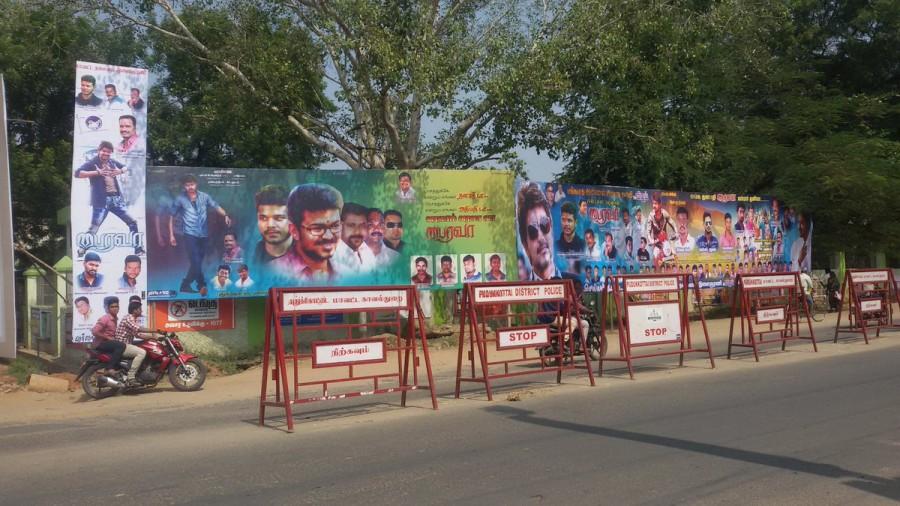 Ilayathalapathy Vijay fans celebrate Bairavaa release. Ilayathalapathy Vijay,Vijay,Vijay fans,Bairavaa,Bairavaa release,Bairavaa movie release,Tamil movie Bairavaa,Bairavaa celebrations,Bairavaa celebrations pics,Bairavaa celebrations images,Bairavaa celebrations photos,Bairavaa celebrations stills,Bairavaa c