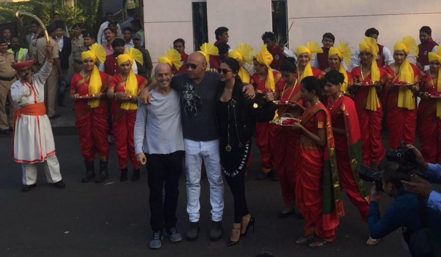 There has been a lot of hullabaloo about Vin Diesel visiting Indian shores for the very first time. The Hollywood sensation has tremendous fan following in India with Vin Diesel also being the only Hollywood actor to witness the highest Opening day collections in India. Vin Diesel,actor Vin Diesel,Deepika Padukone,Vin Diesel arrives in India,Vin Diesel in India