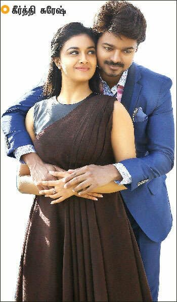 Bairavaa is an upcoming Tamil action thriller movie written, directed and produced by Bharathan. The film stars Vijay and Keerthy Suresh in the lead role, while Aparna Vinod, Papri Ghosh, Sathish, Rajendran, Jagapathi Babu, Daniel Balaji, Mime Gopi, Harish Uthaman, Sharath Lohitashwa, Sreeman, Y.G. Mahendra, Vijayaraghavan, Sugunthan, Prabhu in a cameo, Santhanam, Baby Monika Siva and Roshan Basheer appears in the supporting role. The songs and background score for the film are composed by Santhosh Narayanan. Vijay and Keerthy Suresh,Vijay,Keerthy Suresh,ilayathalapathy vijay,ilayathalapathy,Bairavaa latest movie stills,Bairavaa latest movie pics,Bairavaa latest movie images,Bairavaa latest movie photos,Bairavaa latest movie pictures