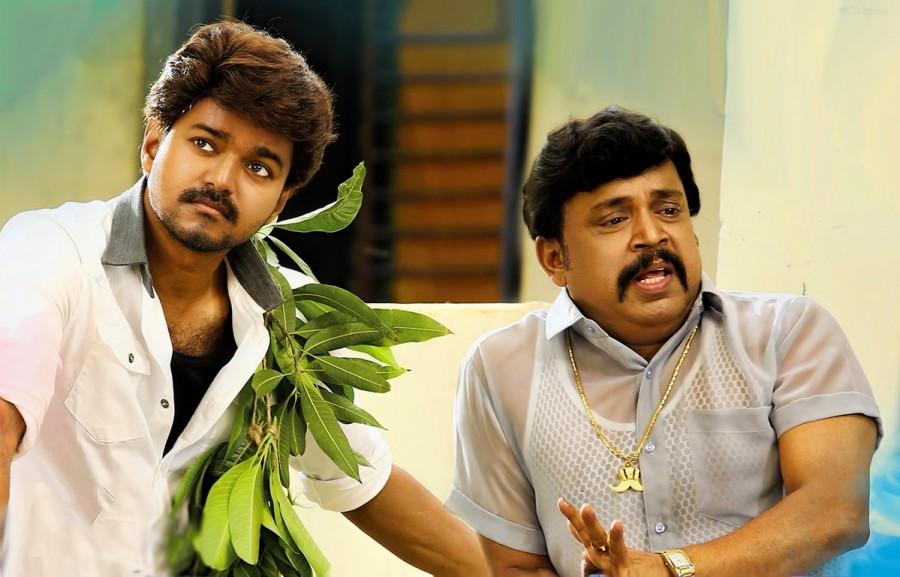Bairavaa is an upcoming Tamil action thriller movie written, directed and produced by Bharathan. The film stars Vijay and Keerthy Suresh in the lead role, while Aparna Vinod, Papri Ghosh, Sathish, Rajendran, Jagapathi Babu, Daniel Balaji, Mime Gopi, Harish Uthaman, Sharath Lohitashwa, Sreeman, Y.G. Mahendra, Vijayaraghavan, Sugunthan, Prabhu in a cameo, Santhanam, Baby Monika Siva and Roshan Basheer appears in the supporting role. The songs and background score for the film are composed by Santhosh Narayanan. Vijay and Keerthy Suresh,Vijay,Keerthy Suresh,ilayathalapathy vijay,ilayathalapathy,Bairavaa latest movie stills,Bairavaa latest movie pics,Bairavaa latest movie images,Bairavaa latest movie photos,Bairavaa latest movie pictures