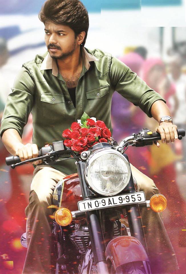Bairavaa is an upcoming Tamil action thriller movie written, directed and produced by Bharathan. The film stars Vijay and Keerthy Suresh in the lead role, while Aparna Vinod, Papri Ghosh, Sathish, Rajendran, Jagapathi Babu, Daniel Balaji, Mime Gopi, Harish Uthaman, Sharath Lohitashwa, Sreeman, Y.G. Mahendra, Vijayaraghavan, Sugunthan, Prabhu in a cameo, Santhanam, Baby Monika Siva and Roshan Basheer appears in the supporting role. The songs and background score for the film are composed by Santhosh Narayanan. Vijay and Keerthy Suresh,Vijay,Keerthy Suresh,ilayathalapathy vijay,ilayathalapathy,Bairavaa latest movie stills,Bairavaa latest movie pics,Bairavaa latest movie images,Bairavaa latest movie photos,Bairavaa latest movie pictures