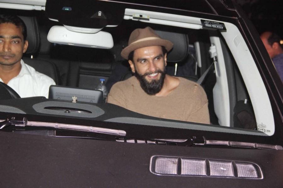 Celebs like AR Rahman, Kriti Sanon, Ranveer Singh, Aditya Roy Kapoor, Shraddha Kapoor, Sidharth Malhotra, Alia Bhatt, Bhushan Kumar, Divya Khosla Kumar, Siddhant Kapoor, Tejaswini Kolhapure, Vaibhavi Merchant, Harshvardhan Rane, Shaad Randhawa, Rohit Dhawan, David Dhawan, Sanjay Kapoor, Aditi Rao Hydari, Sophie Choudry, Malaika Arora Khan, Sooraj Pancholi, Neha Dhupia and others spotted at Ok Jaanu special screening. Ok Jaanu special screening,Ok Jaanu,Celebs at Ok Jaanu special screening,Ranveer Singh,Alia Bhatt,Varun Dhawan,AR Rahman,Kriti Sanon,Aditya Roy Kapur,Shraddha Kapoor,Ok Jaanu special screening pics,Ok Jaanu special screening images,Ok Jaanu special screen