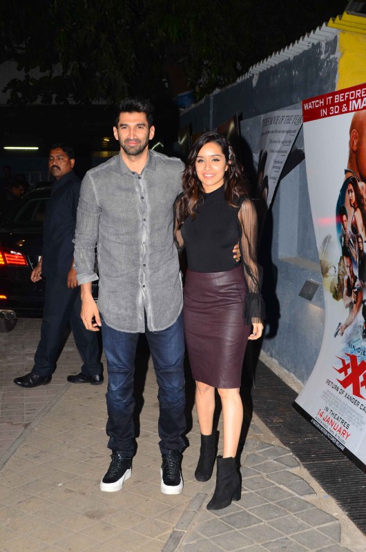 Aditya Roy Kapoor, Shraddha Kapoor snapped at Ok Jaanu special screening. Ok Jaanu special screening,Ok Jaanu,Celebs at Ok Jaanu special screening,Ranveer Singh,Alia Bhatt,Varun Dhawan,AR Rahman,Kriti Sanon,Aditya Roy Kapur,Shraddha Kapoor,Ok Jaanu special screening pics,Ok Jaanu special screening images,Ok Jaanu special screen