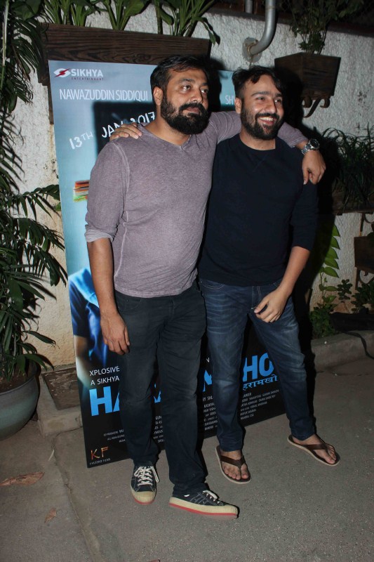 The guests stayed on till late and were seen chatting and discussing the film with great appreciation. Haraamkhor is all set to hit the screens on 13th January 2017. Haraamkhor,Haraamkhor special screening,Manoj Bajpayee,Imtiaz Ali,Vikas Bahl,Gauhar Khan,Kabir Bedi,Jackky Bhagnani,Monica Dogra,Vikram Aditya Motwane,Richa Chadha,Ali Fazal,Jim Sarbh,Rahul Bhat,Haraamkhor special screening pics,Haraamkhor special screeni